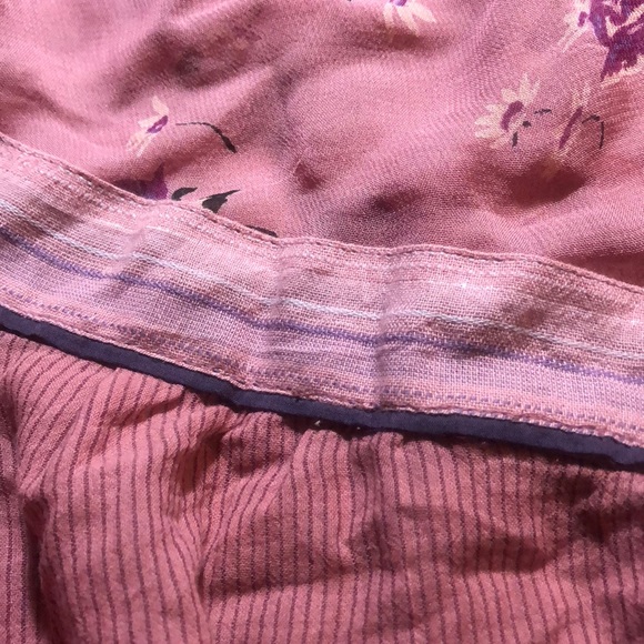 NEW FREE PEOPLE M L HEARTS COLORS SWING TOP BLOUSE - Picture 5 of 8